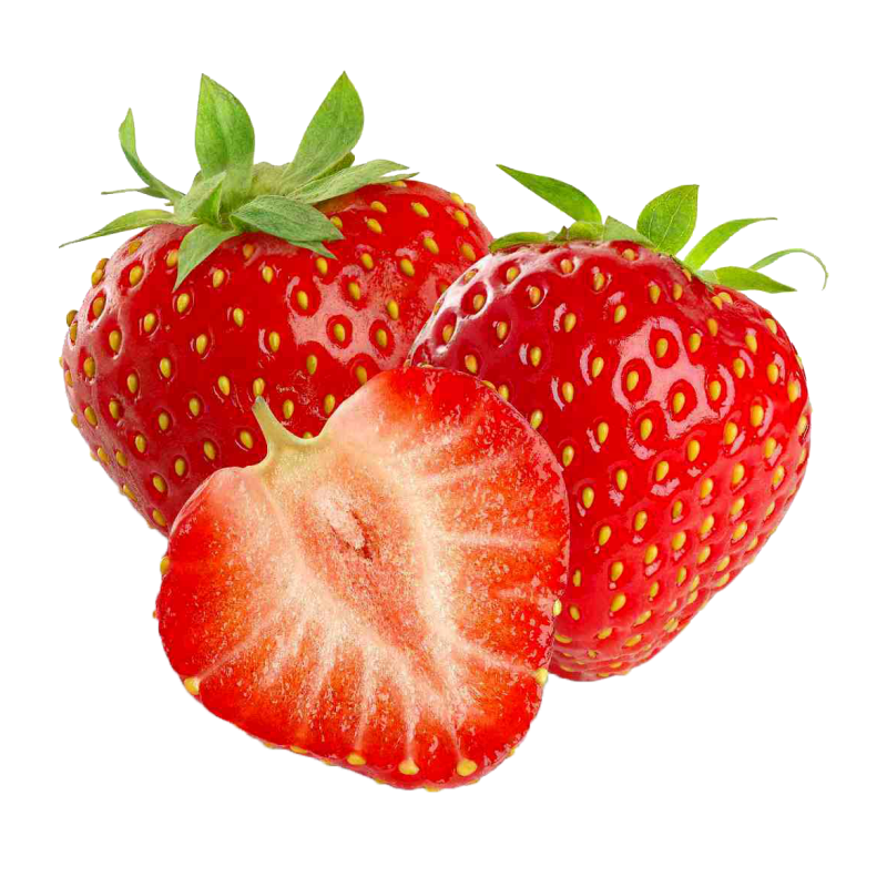 blured strawberry